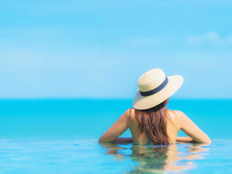 ¿Es buena el agua de mar para el pelo?